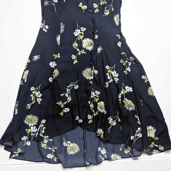 Free People Women's Lost In You Floral High Low Dress Small - Picture 4 of 8